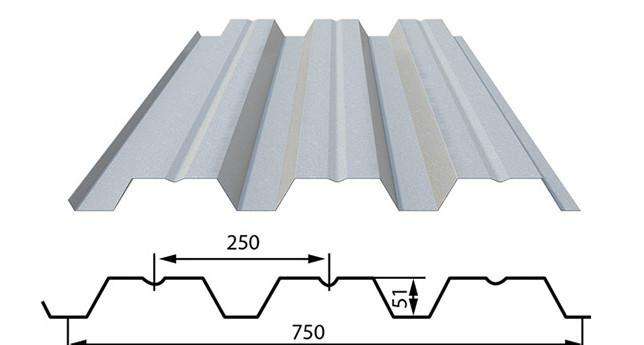 太原彩钢厂供应YX51-250-750型彩钢压型板